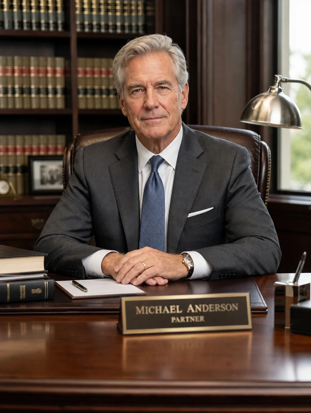 Executive portrait of Marcus Thorne