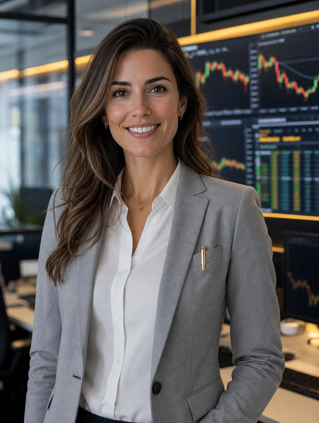 Executive portrait of Sarah Jenkins